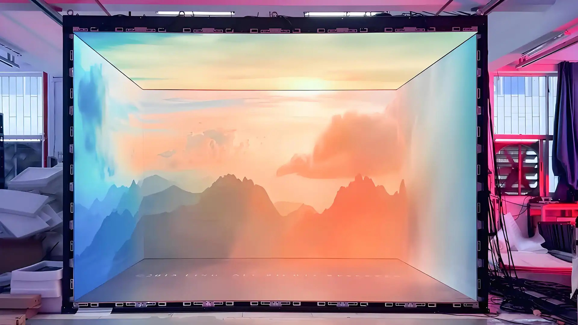 Cube Virtual Production LED Displays