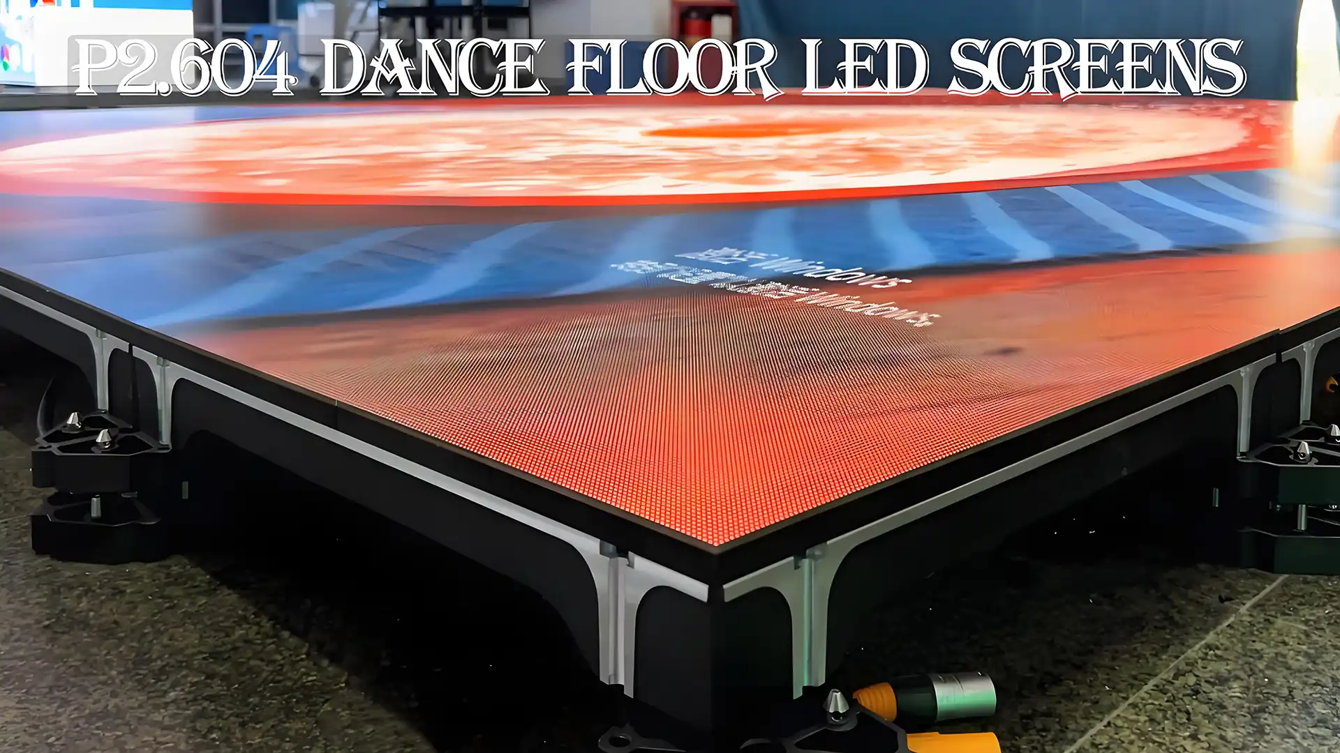 Interactive LED Dance Floor Displays