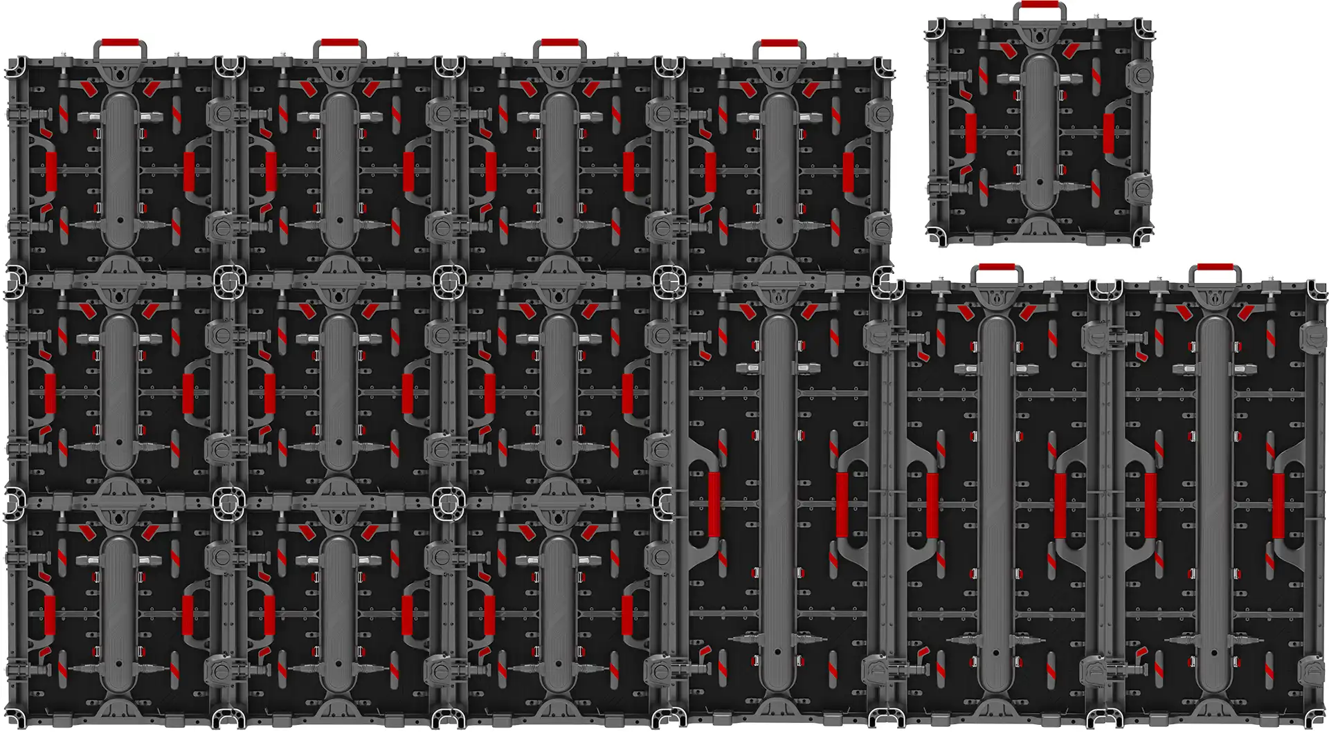 500X500MM and 500X1000MM Rental Display