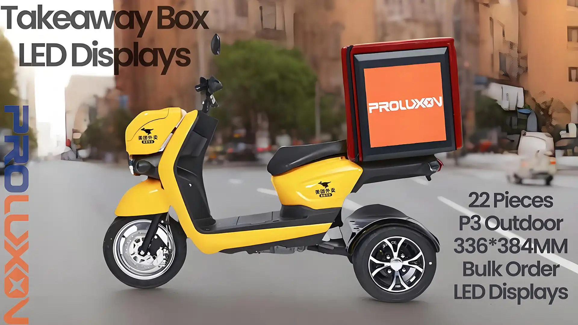 SMART MOBILE LED TAKEAWAY BOX DISPLAYS