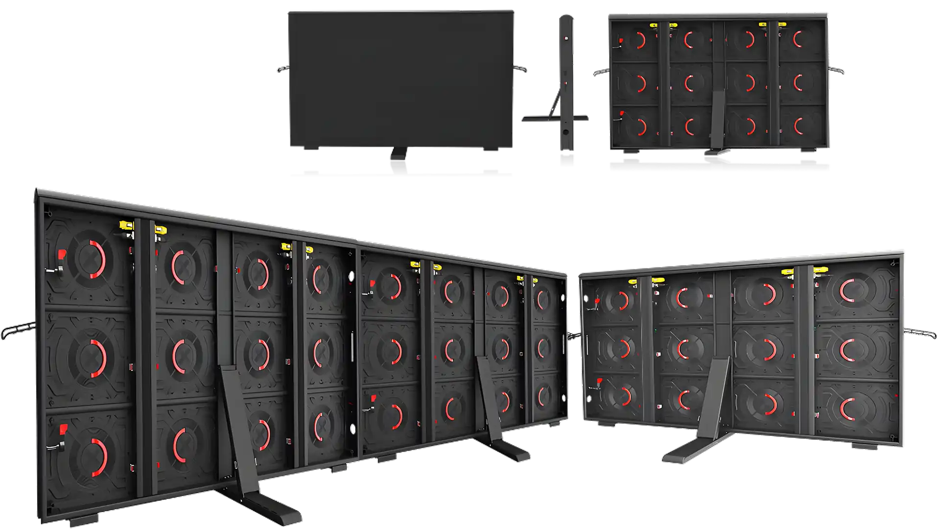 Sports Stadium Perimeter Outdoor LED Displays Characteristic