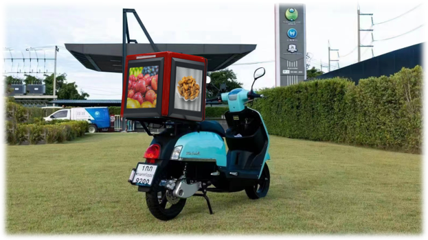 Takeaway Box LED Display Picture