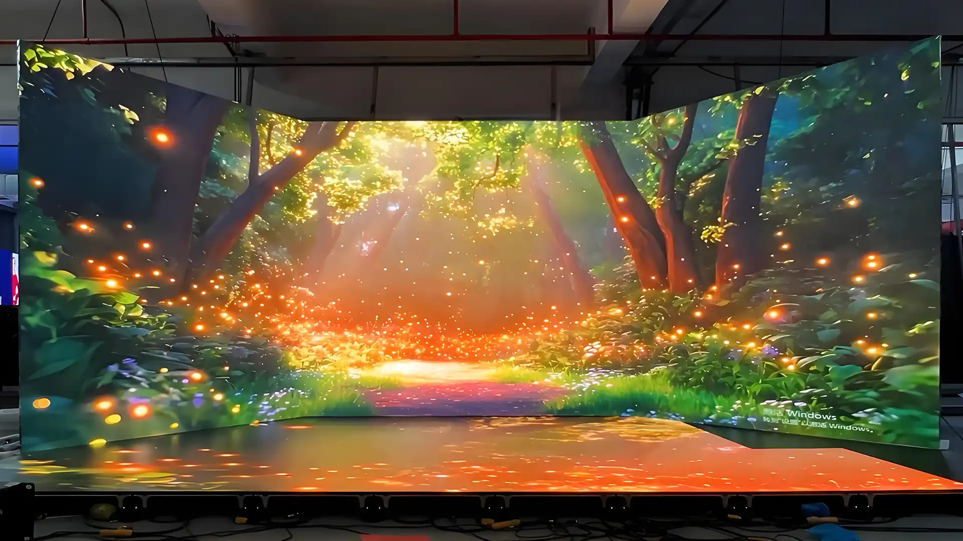 Immersive Virtual Production LED Screens